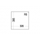 Fregadero bajo encimera TEKA SQUARE 40.40 TG  BLANCO ARTICO. 115230029. (sustituye a RADEA 400.400 BLANCO)