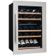 Vinoteca  AVINTAGE AVI 47XDZA ,Inox ,52 Botellas,Intregrabel en Columna,2 zonas