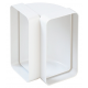 TECSY-AIR TEC408 OPTIMO 125 codo vertical rectangular 150x70