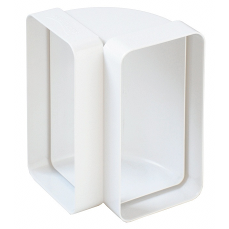 TECSY-AIR TEC408 OPTIMO 125 codo vertical rectangular 150x70