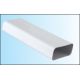 TECSY-AIR TEC400-1 OPTIMO 125 tubo rectangular  150x70 1m bl.