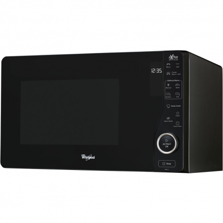 Microondas WHIRLPOL MWF 421 BL, Con Grill, Negro,