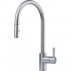 Grifo de cocina FRANKE EOS NEO PULL-OUT INOX , Inoxidable, Para mueble de  Sobre encimera