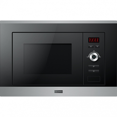 Microondas FRANKE MICROONDAS FMW 20 SM G XS , Integrable, Con Grill, Negro, Para mueble de