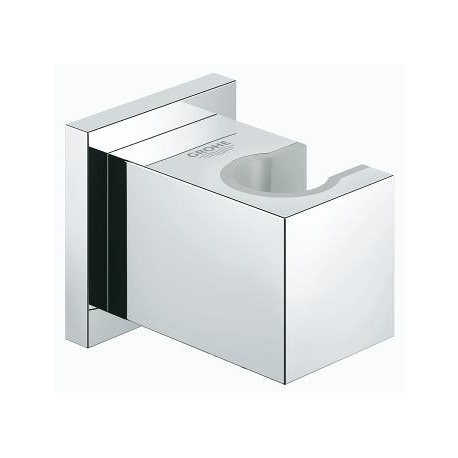 Grifo de ducha GROHE 27693000 EUPHORIA CUBE SOPORTE MURAL, Cromo, Con equipo de