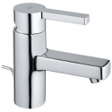 Grifo de lavabo GROHE** 32115000 LINEARE   C. FLEX. Y VACIADOR, Cromo, Sobre encimera