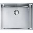 Fregadero tripe instalacion FRANKE. BXX 210-50 FREG. BOX. 127.0381.510. Una cubeta. Inoxidable. acabado acero. Para mueble de 55