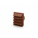 TECSY-AIR 4021072 PERFECT 125 REJILLA DE FACHADA ROJO LADRILLO