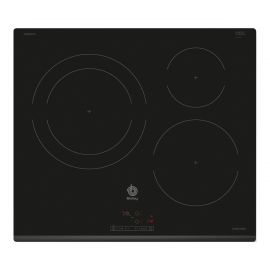 BALAY, 3EB865FR, Encimera, Inducción, Encastrable, 60 cm, 3, Bisel delantero, 60 cm, control táctil de fácil uso, 3 zonas, z